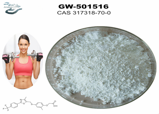 Em pó para o crescimento muscular Sarm Gw 501516 Cardarine CAS 317318-70-0